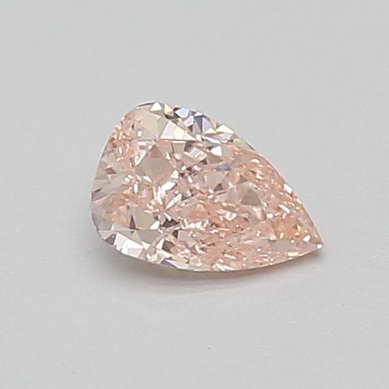 0.45 Ct. Fancy Intense Pink Pear Lab Grown Diamond