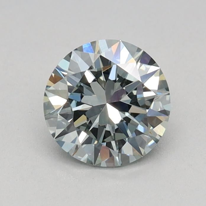 0.48 Ct. Fancy Green Round Lab Grown Diamond