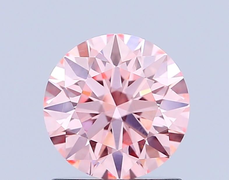 1.06 Ct. Fancy Intense Pink Round Lab Grown Diamond