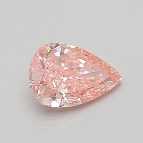 0.57 Ct. Fancy Vivid Pink Pear Lab Grown Diamond