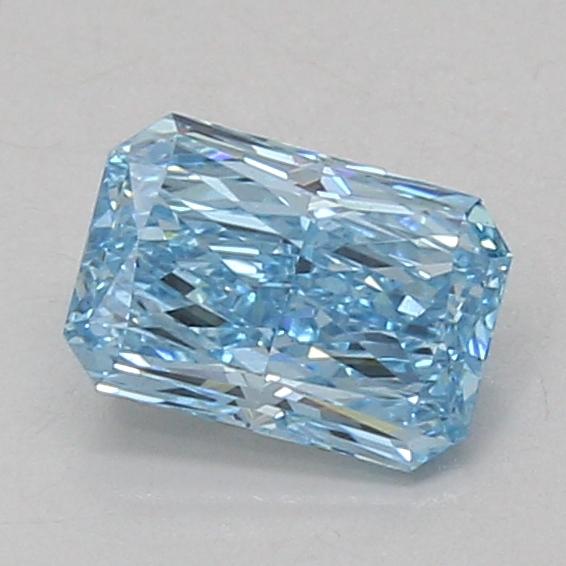 1.06 Ct. Fancy Vivid Blue Radiant Lab Grown Diamond