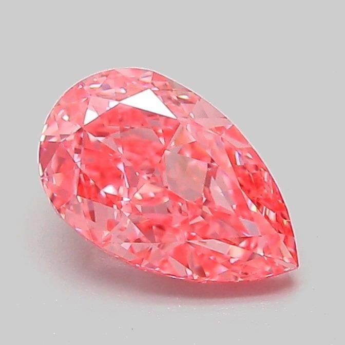 1.06 Ct. Fancy Vivid Pink Pear Lab Grown Diamond