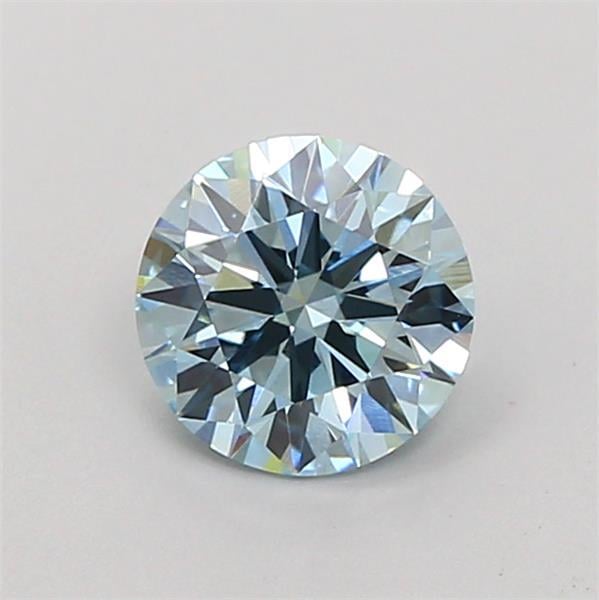 1.03 Ct. Fancy Vivid  Blue Round Lab Grown Diamond