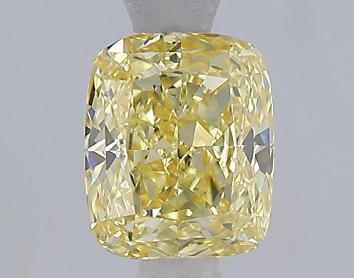 1.11 Ct. Fancy Intense Yellow Cushion Lab Grown Diamond