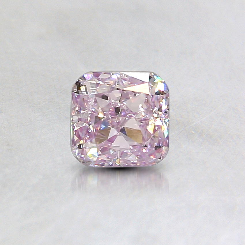 0.33 Ct. Natural Fancy Pink Purple Cushion Diamond