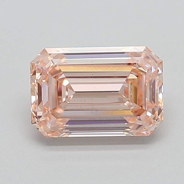 2.78 Ct. Fancy Intense  Pink Emerald Lab Grown Diamond