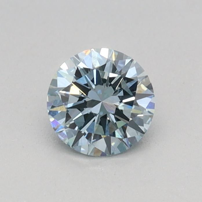 0.30 Ct. Fancy Intense Blue Round Lab Grown Diamond