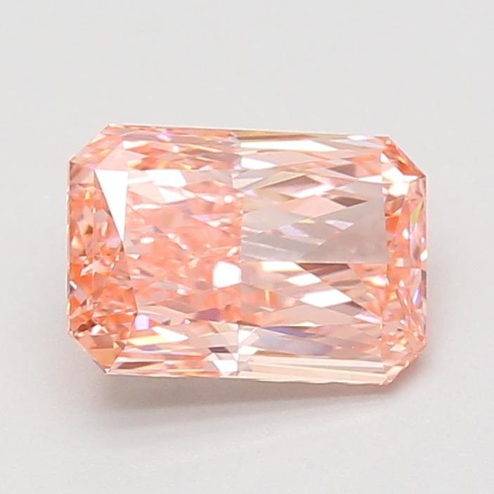 2.05 Ct. Fancy Vivid Pink Radiant Lab Grown Diamond