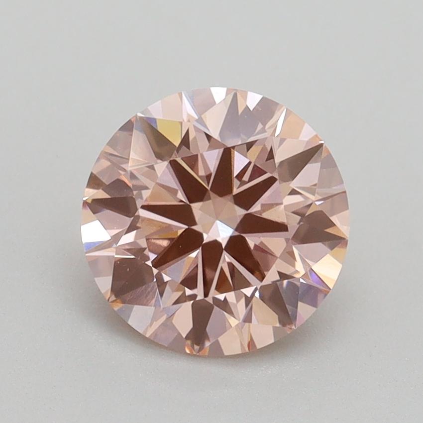 1.52 Ct. Fancy Intense Pink Round Lab Grown Diamond