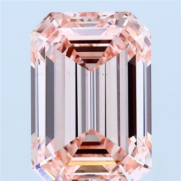 3.02 Ct. Fancy Intense Pink Emerald Lab Grown Diamond