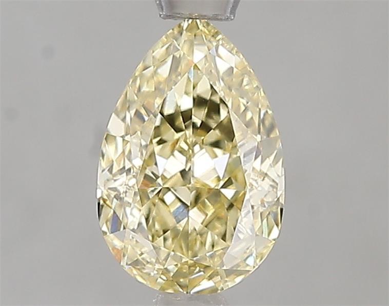 1.08 Ct. Fancy Yellow Pear Lab Grown Diamond