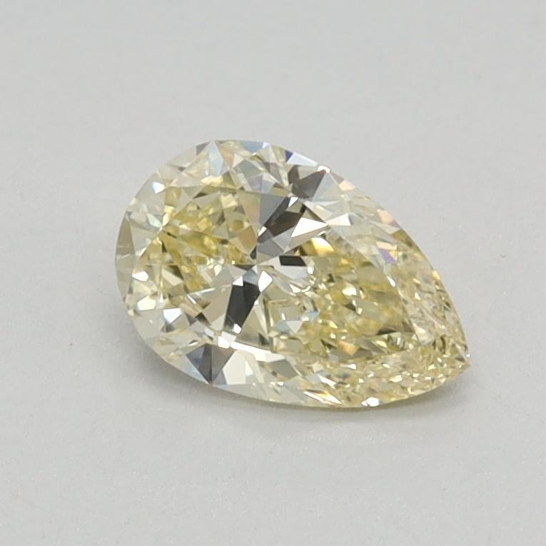 0.40 Ct. Fancy Light Yellow Pear Lab Grown Diamond