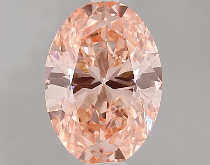 1.80 Ct. Fancy Vivid Pink Oval Lab Grown Diamond