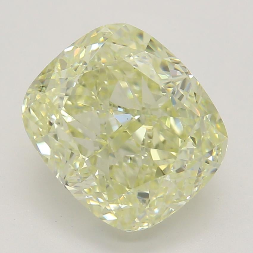 2.05 Ct. Fancy Light Yellow Cushion Diamond