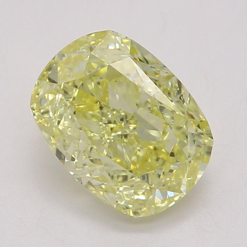 1.21 Ct. Fancy Intense Yellow Cushion Diamond