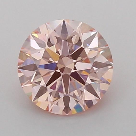 1.25 Ct. Fancy Intense Pink Round Lab Grown Diamond