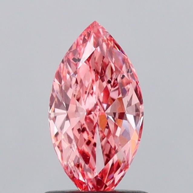 1.00 Ct. Fancy Vivid  Pink Marquise Lab Grown Diamond