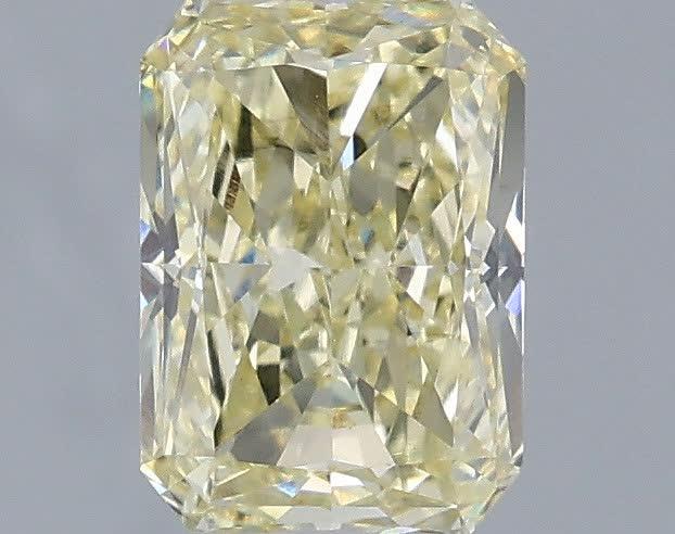 1.06 Ct. Fancy Yellow Radiant Lab Grown Diamond