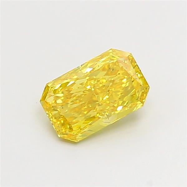 1.05 Ct. Fancy Vivid Yellow Radiant Lab Grown Diamond