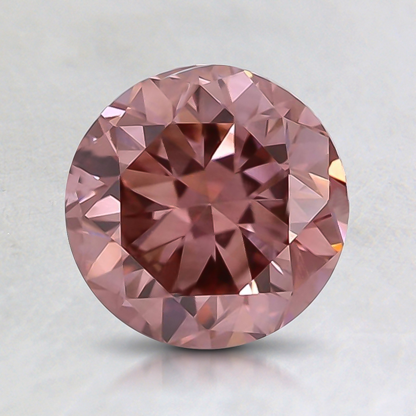 1.01 Ct. Fancy Pink Round Lab Grown Diamond