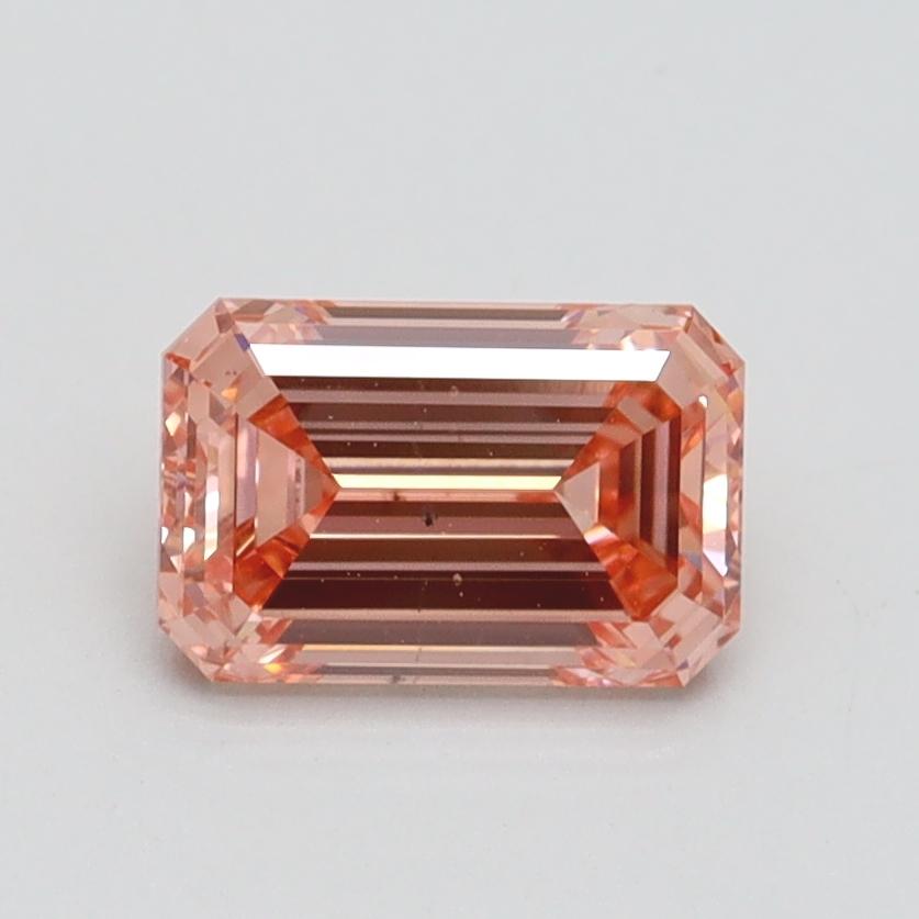 1.05 Ct. Fancy Intense Pink Emerald Lab Grown Diamond