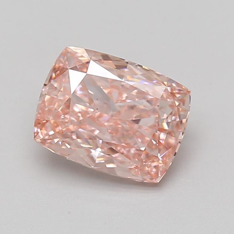 2.07 Ct. Fancy Vivid Pink Cushion Lab Grown Diamond