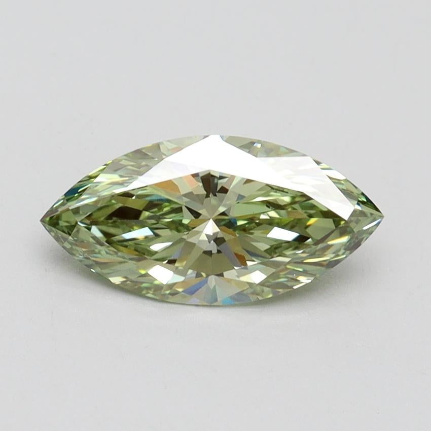 1.25 Ct. Fancy Intense Green Marquise Lab Grown Diamond