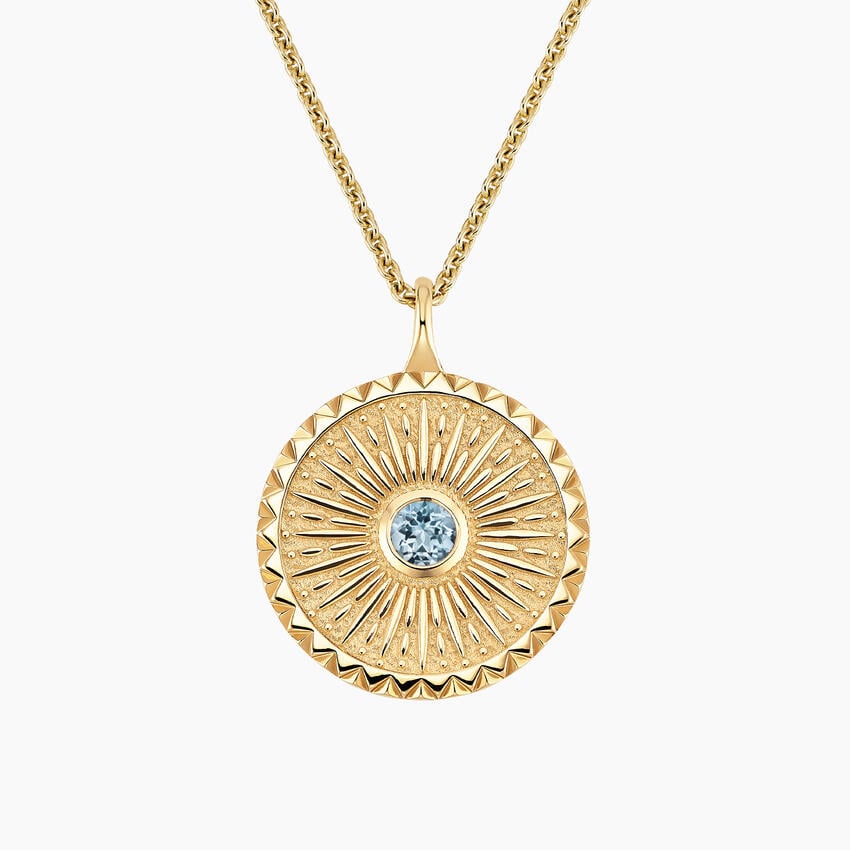 Sunburst Sun Design Toggle Necklace 14k Gold-plated Sterling Silver Sunburst Sun Design Toggle Necklace 14k Gold-plated Sterling Silver