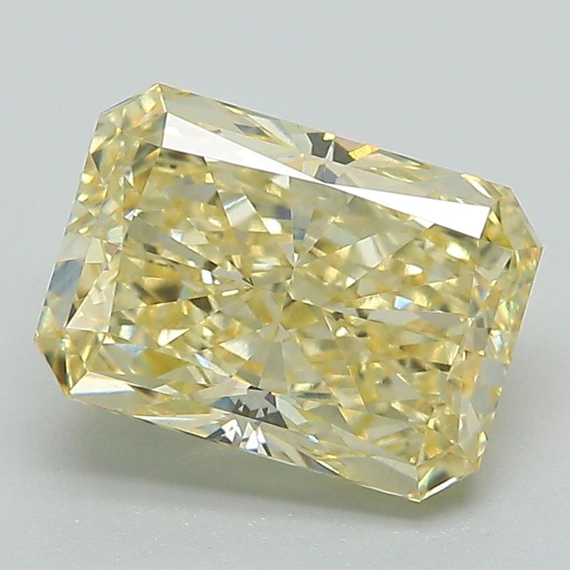 2.74 Ct. Fancy Intense Yellow Radiant Lab Grown Diamond