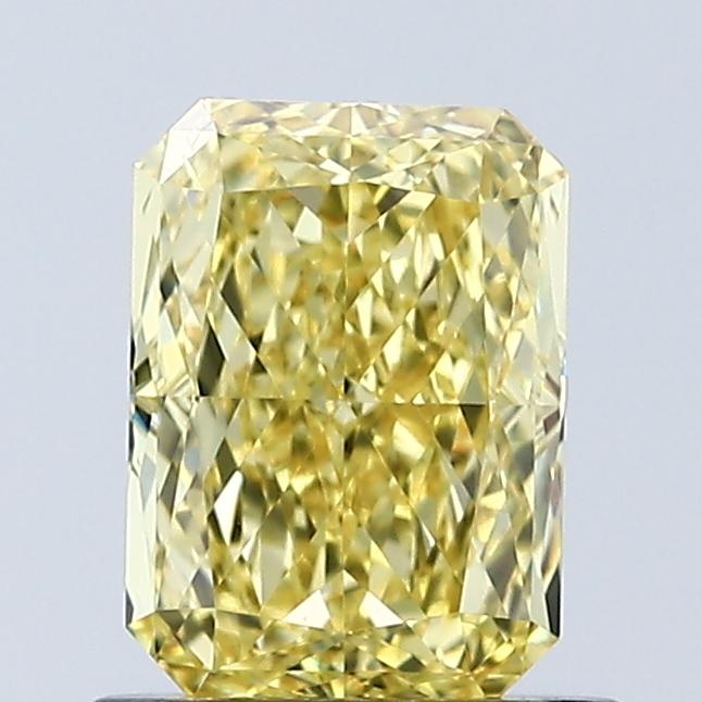 1.01 Ct. Fancy Vivid Yellow Radiant Lab Grown Diamond
