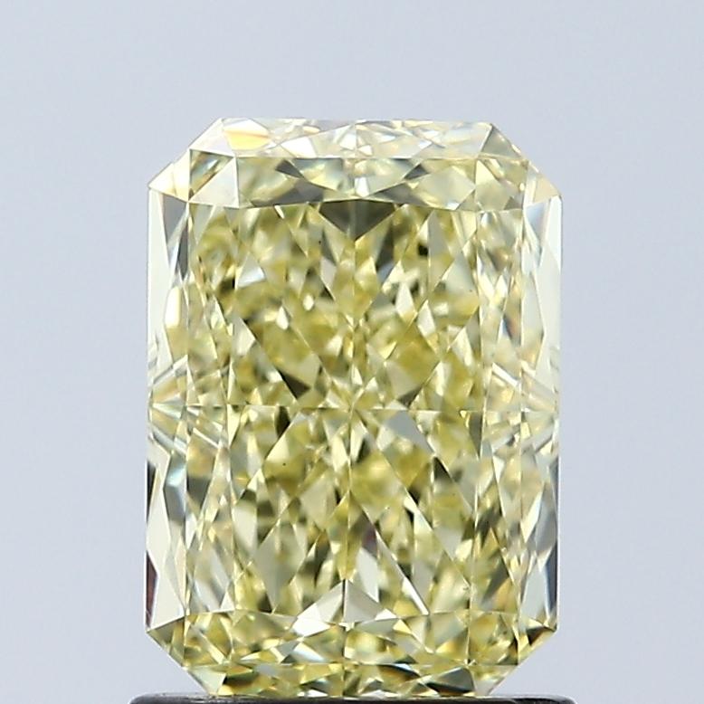1.59 Ct. Fancy Intense Yellow Radiant Lab Grown Diamond