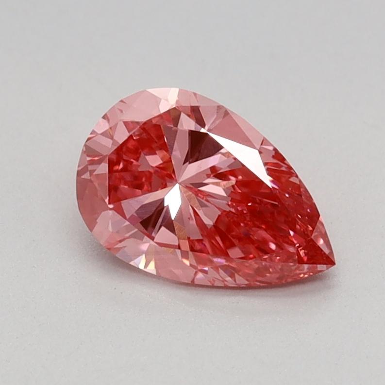 0.53 Ct. Fancy Vivid Pink Pear Lab Grown Diamond