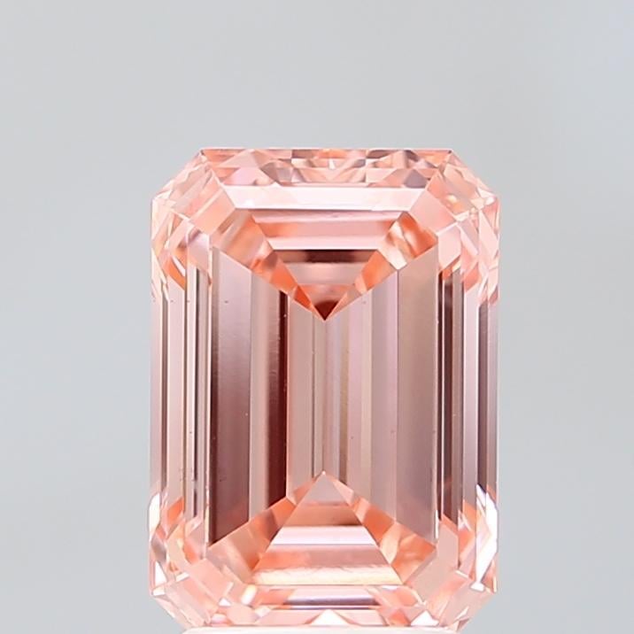 3.07 Ct. Fancy Intense Pink Emerald Lab Grown Diamond