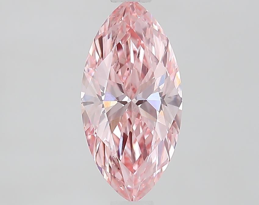 1.00 Ct. Fancy Vivid Pink Marquise Lab Grown Diamond