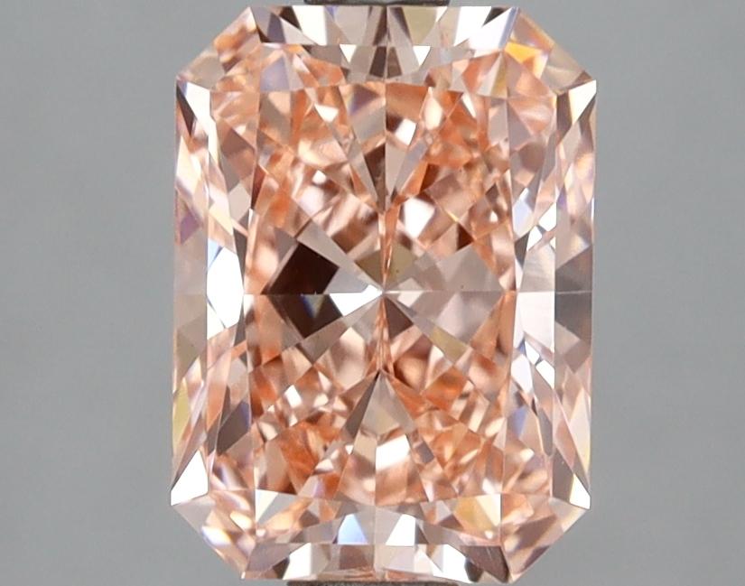 2.06 Ct. Fancy Vivid  Pink Radiant Lab Grown Diamond