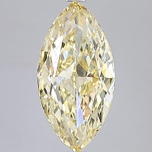 4.00 Ct. Fancy Yellow Marquise Lab Grown Diamond