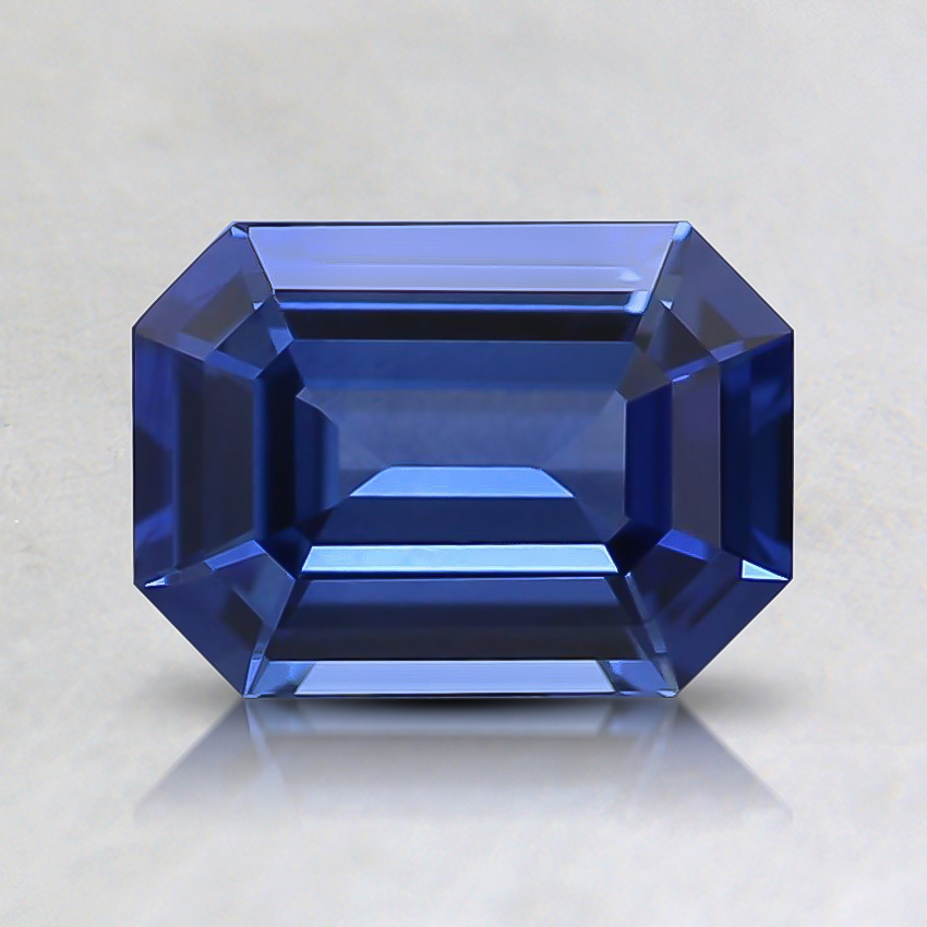 7.1x5.1mm Blue Emerald Sapphire
