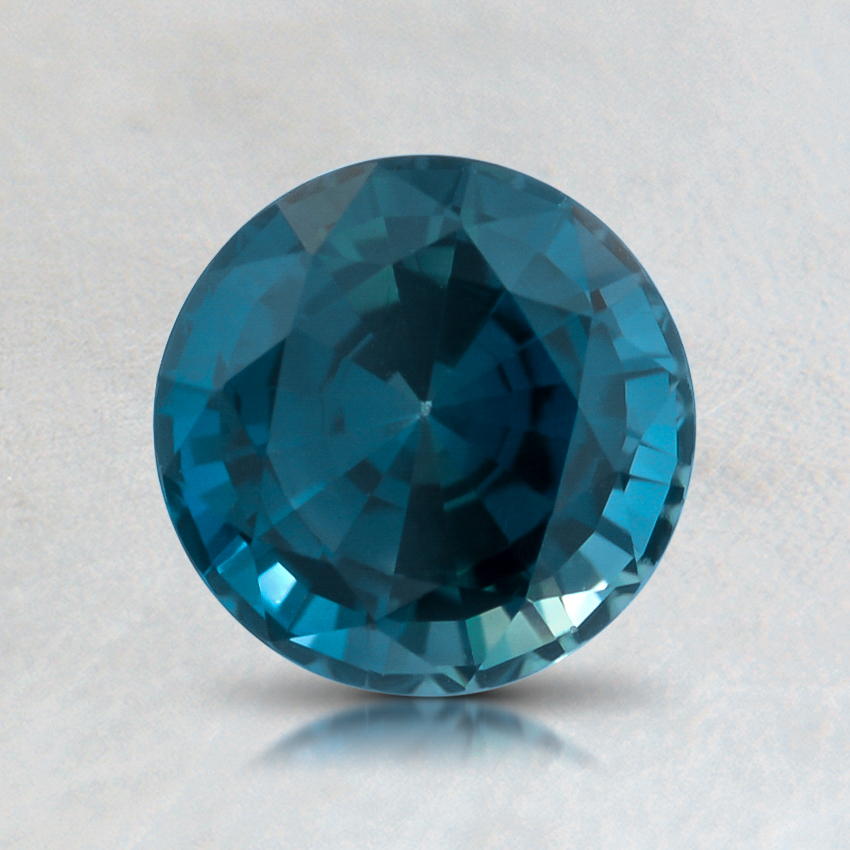 6.5mm Teal Round Sapphire