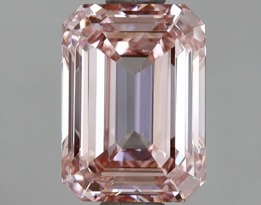 2.05 Ct. Fancy Intense  Pink Emerald Lab Grown Diamond