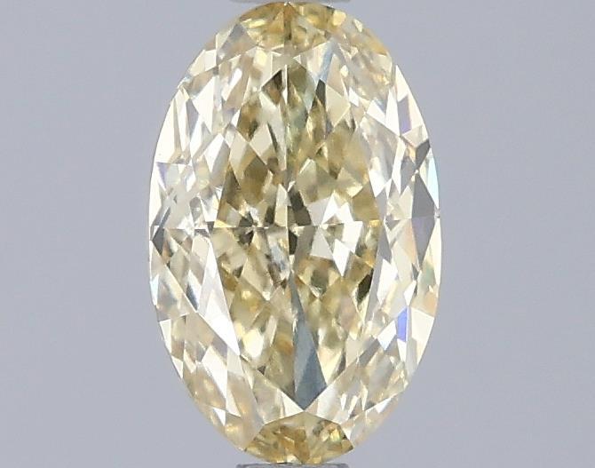 1.01 Ct. Fancy Yellow Oval Lab Grown Diamond