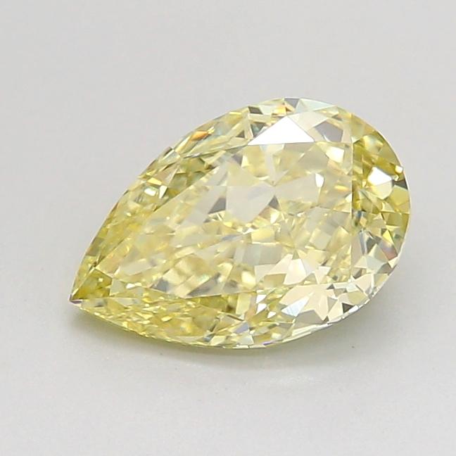 1.14 Ct. Fancy Intense Yellow Pear Lab Grown Diamond