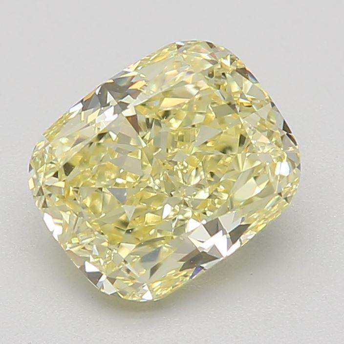1.51 Ct. Fancy Yellow Cushion Diamond