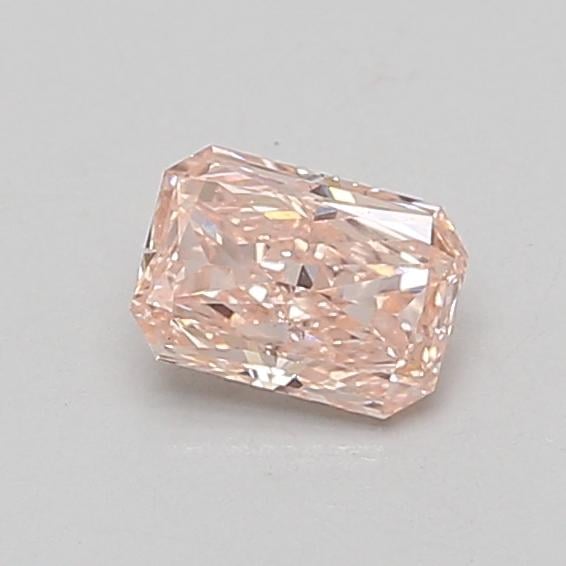 0.57 Ct. Fancy Intense Pink Radiant Lab Grown Diamond