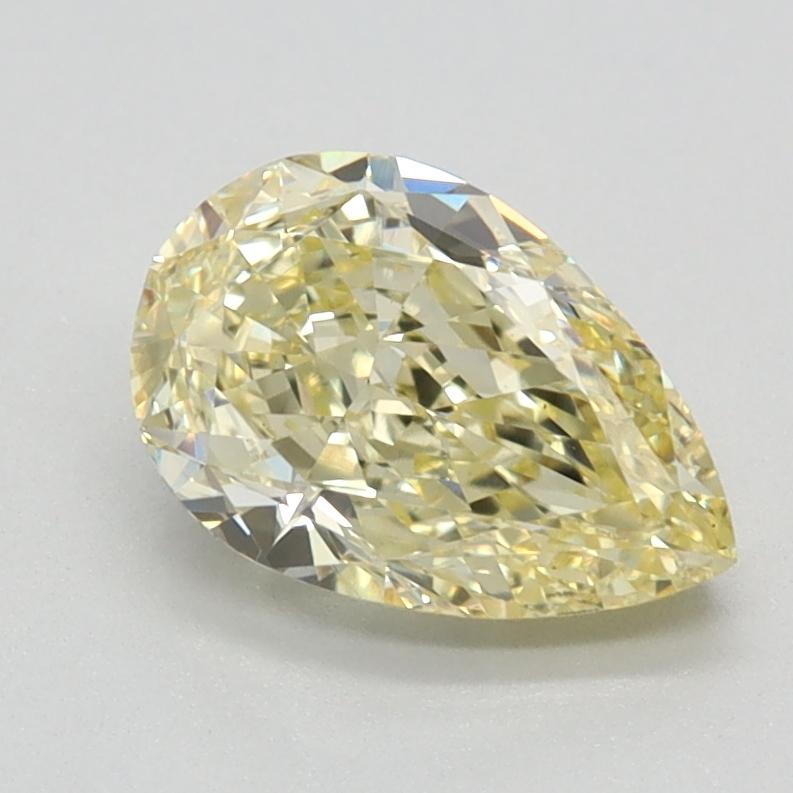 1.22 Ct. Fancy Yellow Pear Lab Grown Diamond
