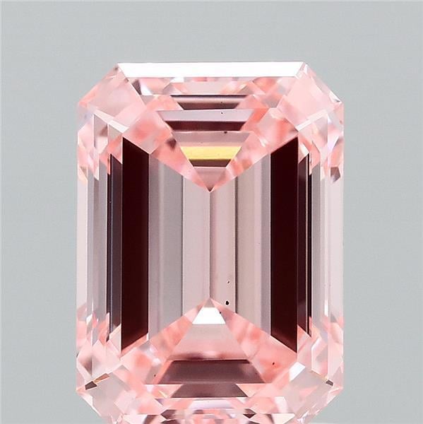 2.00 Ct. Fancy Vivid Pink Emerald Lab Grown Diamond