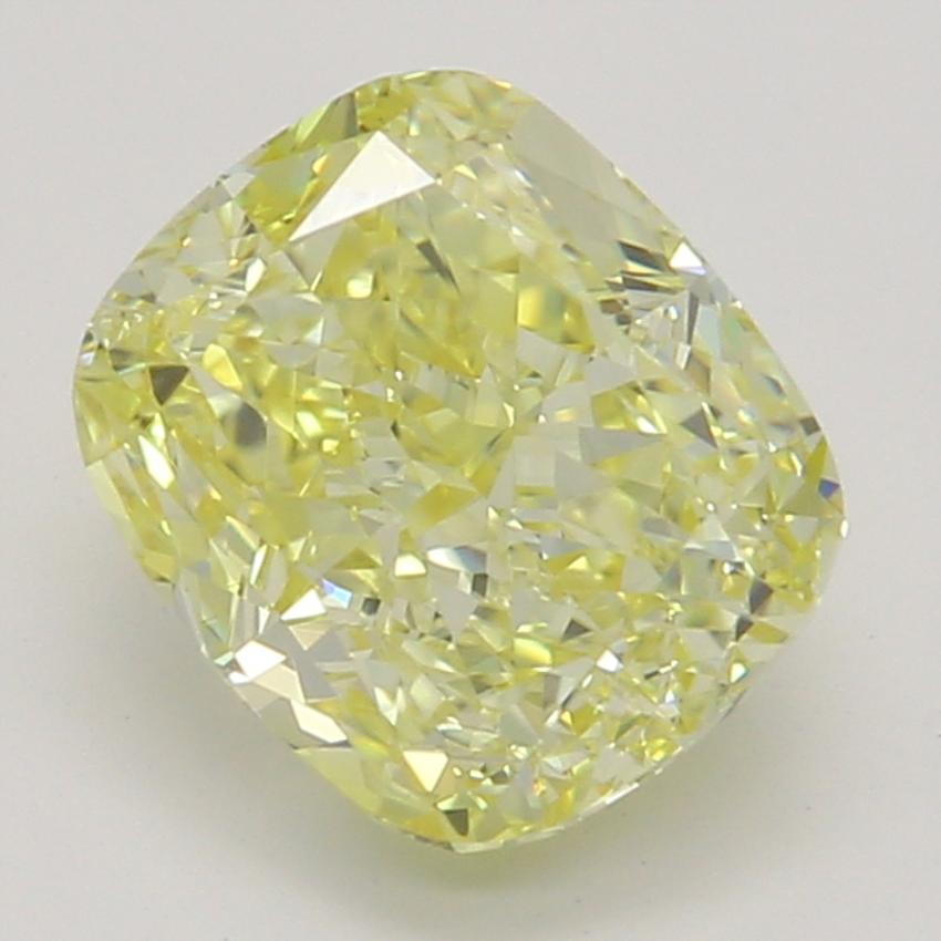 1.00 Ct. Fancy Intense Yellow Cushion Diamond