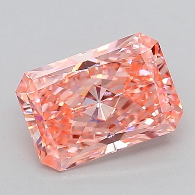 2.02 Ct. Fancy Vivid  Pink Radiant Lab Grown Diamond
