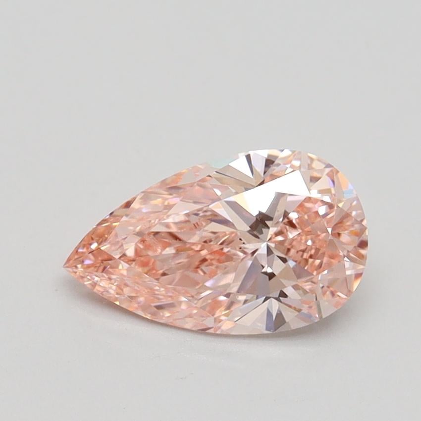 1.02 Ct. Fancy Intense Pink Pear Lab Grown Diamond
