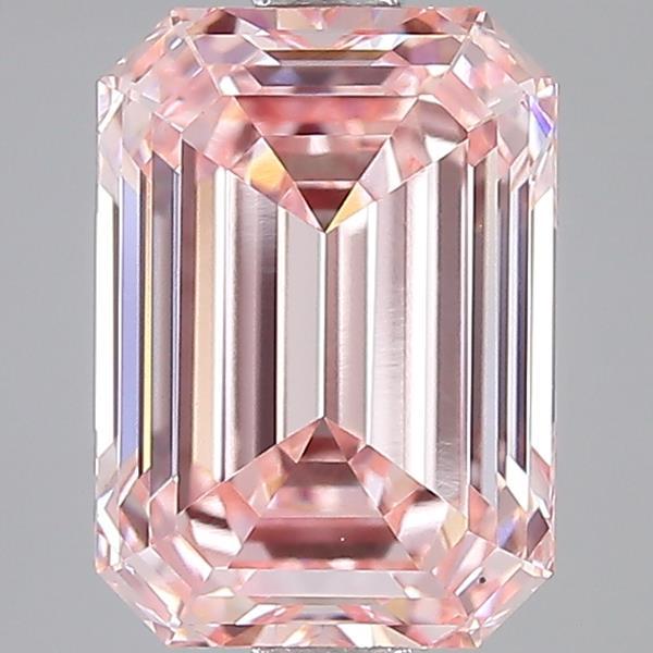2.04 Ct. Fancy Intense Pink Emerald Lab Grown Diamond
