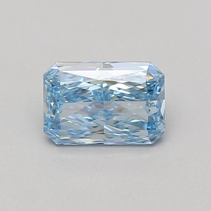 1.08 Ct. Fancy Vivid Blue Radiant Lab Grown Diamond
